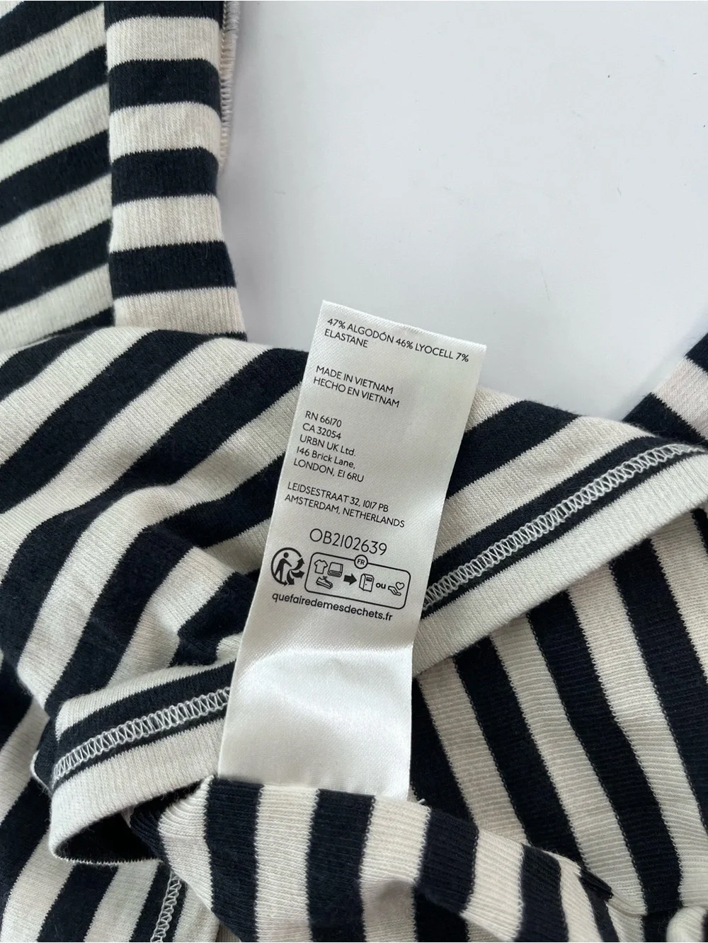 Free People Stripe Turtleneck Small